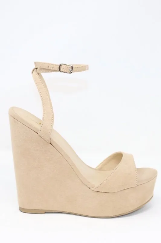 Alyssa Nude Wedge