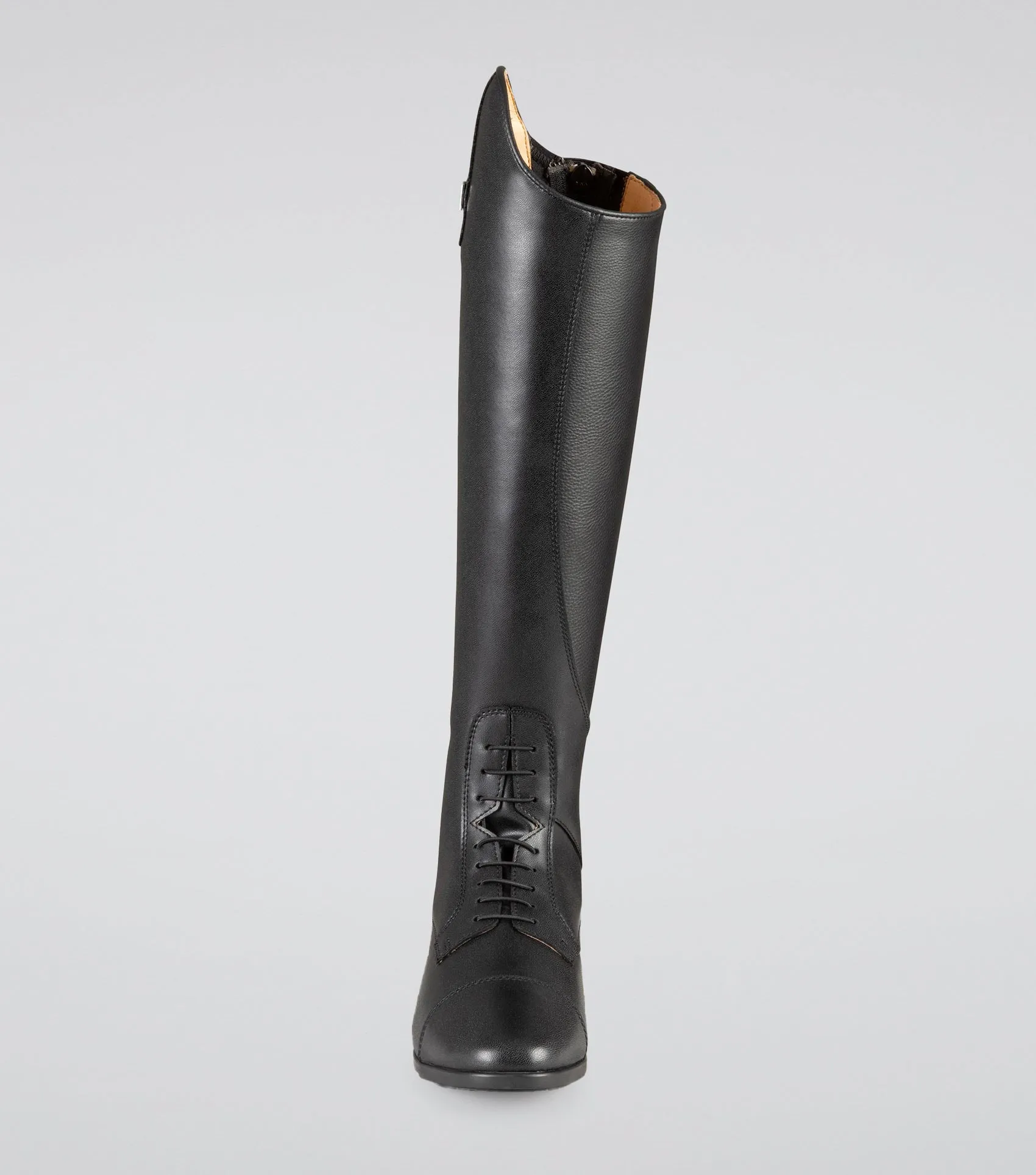 Anima Ladies Synthetic Field Tall Riding Boot Black (Regular Calf)