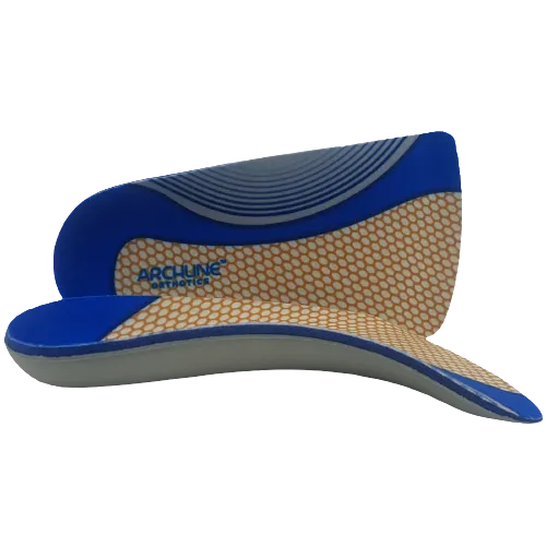 ARCHLINE 3/4 Slim Orthotics Plantar Fasciitis Insoles Balance Support Relief - EUR 43