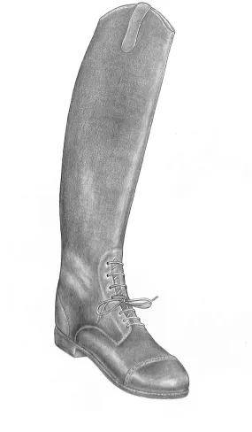 Ariat Brown Ladies Field Boot Graphite Drawing