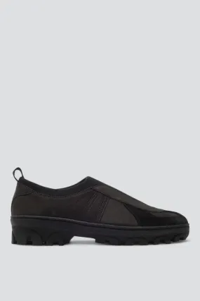 Black 1728NS Military Trainers