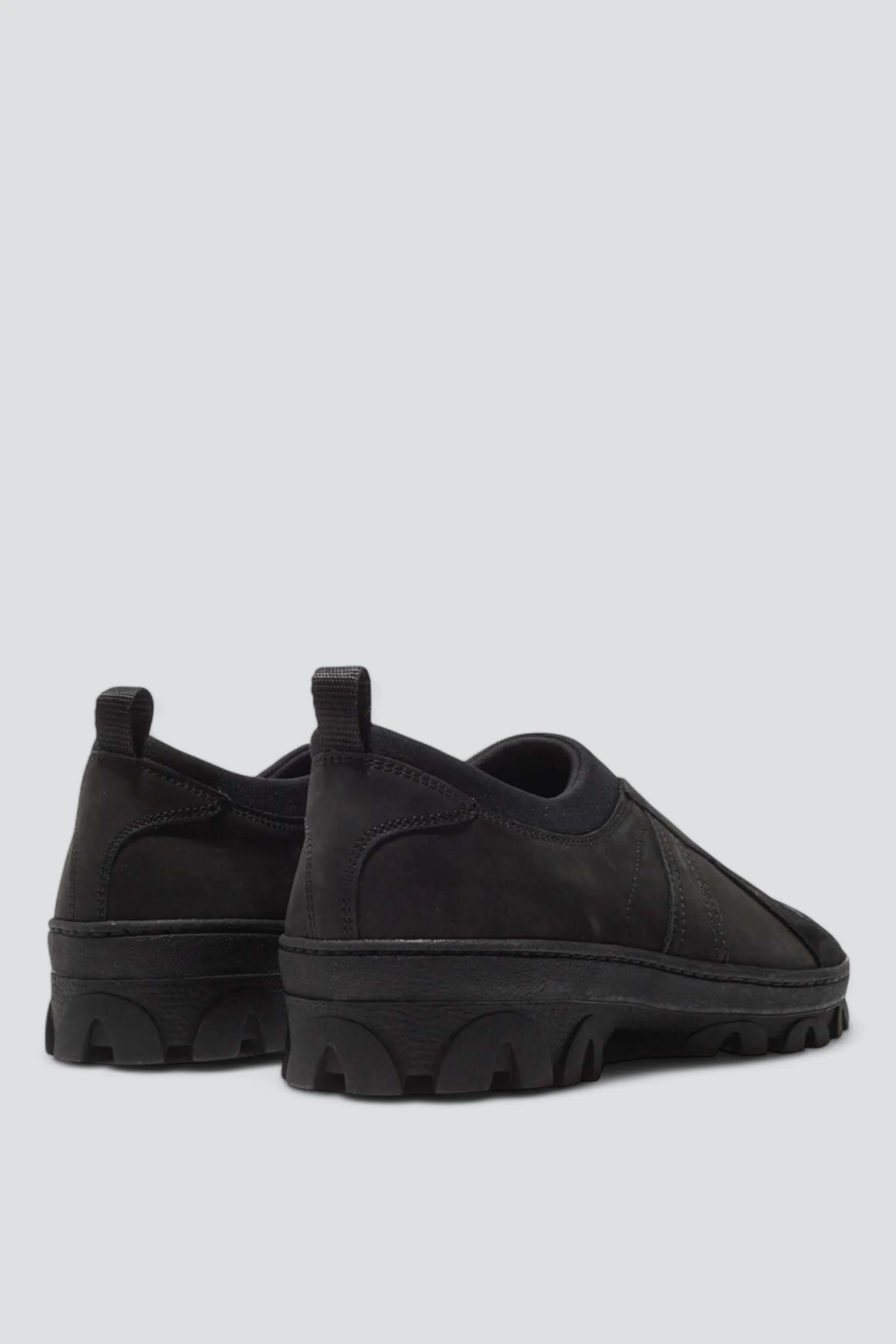 Black 1728NS Military Trainers