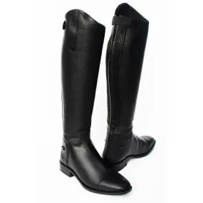 Black Leather Riding Boots Rhinegold Elite Seville