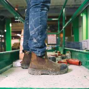 BLUNDSTONE 169 - CSA Workboot - Crazy Horse Brown Toe Cap