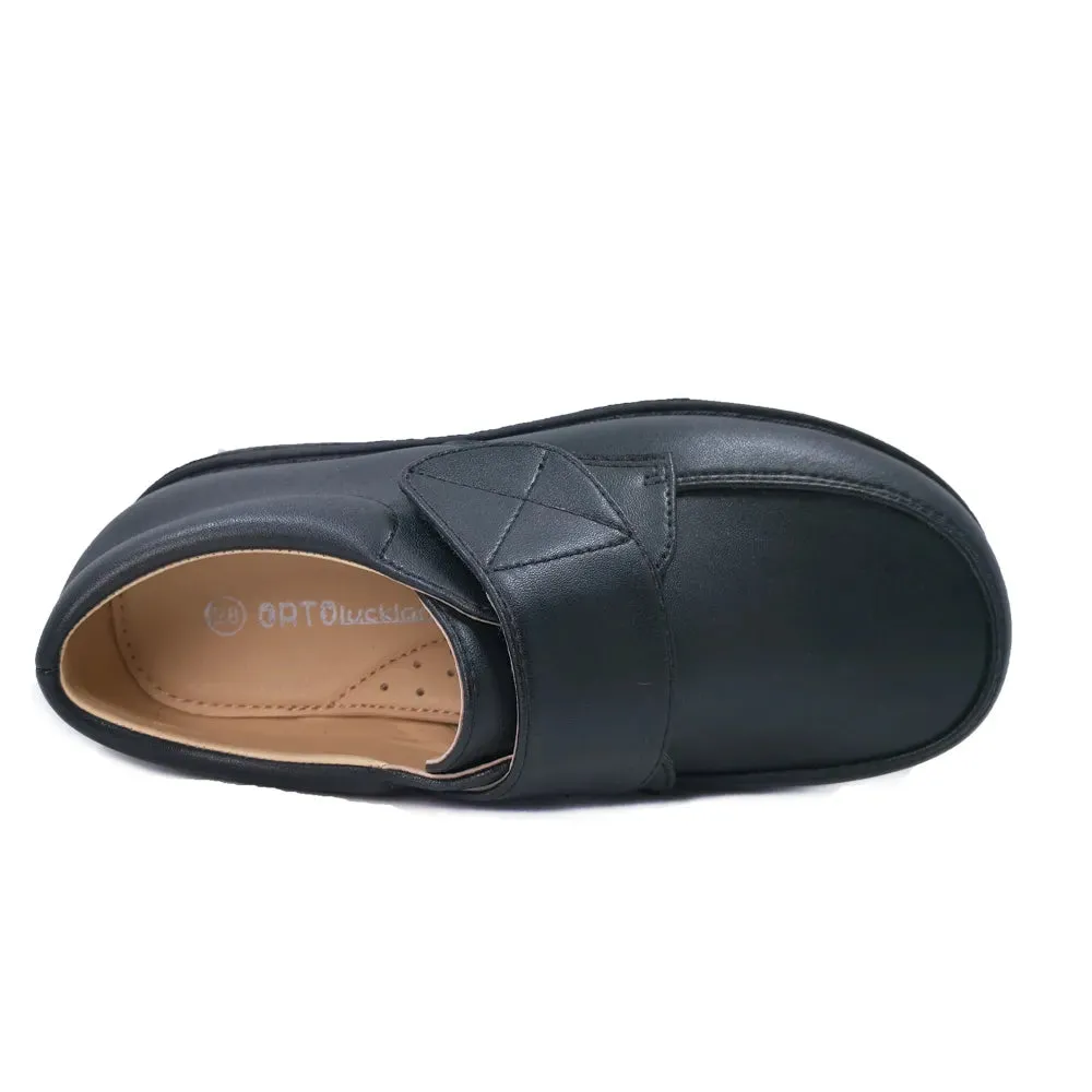 Boys Leather Orthopedic Flats Kids Moccasins School Shoes
