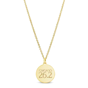 Chicago 26.2 Disc Necklace