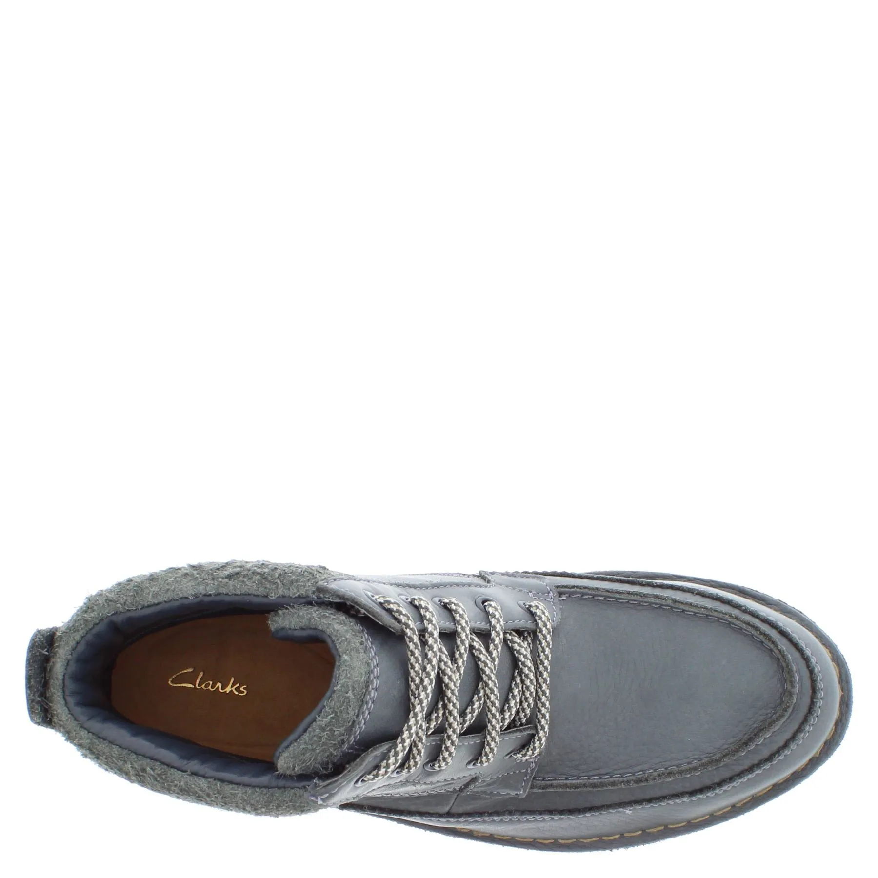 Clarks Korik Rise G Fit GoreTex Leather Lace Up Casual Boots