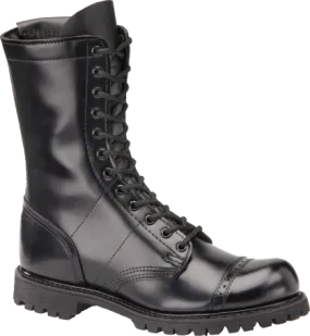 Corcoran 985 Men's 10"  Field Boots w/ Side Zipper and Lug Outsole - Black