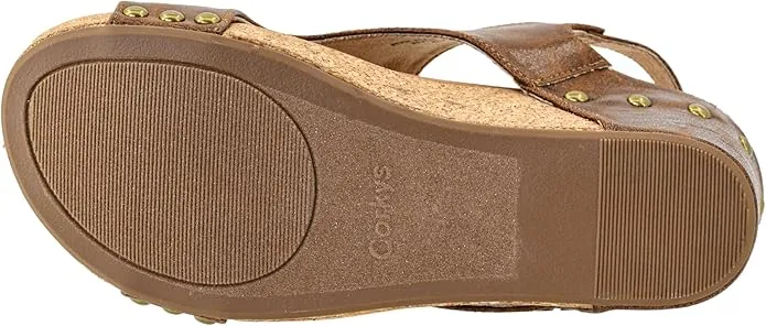 Corkys Women's Carley Wedge Sandal - Saddle Stitch