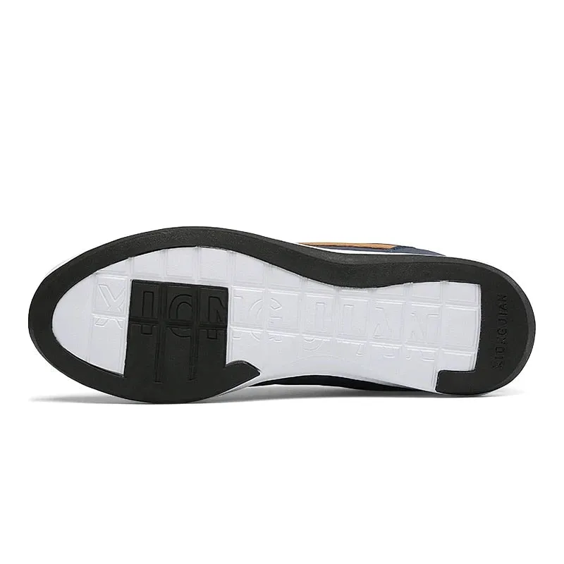 Cuzcare Men Orthopedic Shoes Arch Support Breathable Anti-Skid Elegant Fashion