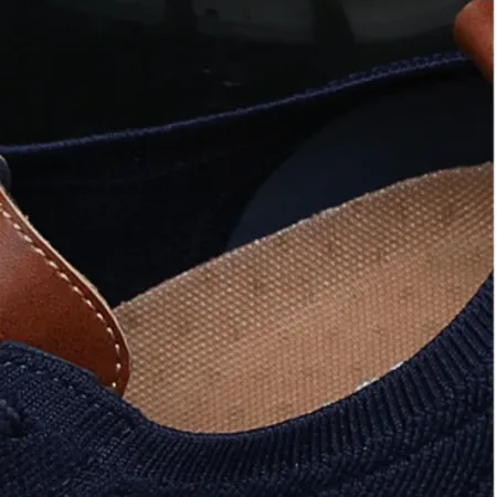Cuzcare Orthopedic Men Shoes Breathable Mesh Arch Support Ultra-light High-End Fashion Casual