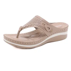 Cuzcare Women Orthopedic Sandal Arch Support Breathable Anti Slip Slipper