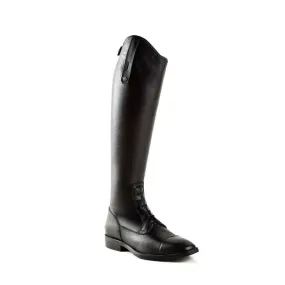 DeNiro Long Riding Boots Salentino Unlaced 40 MC-S  Black / Regal Black Quick Black Patch