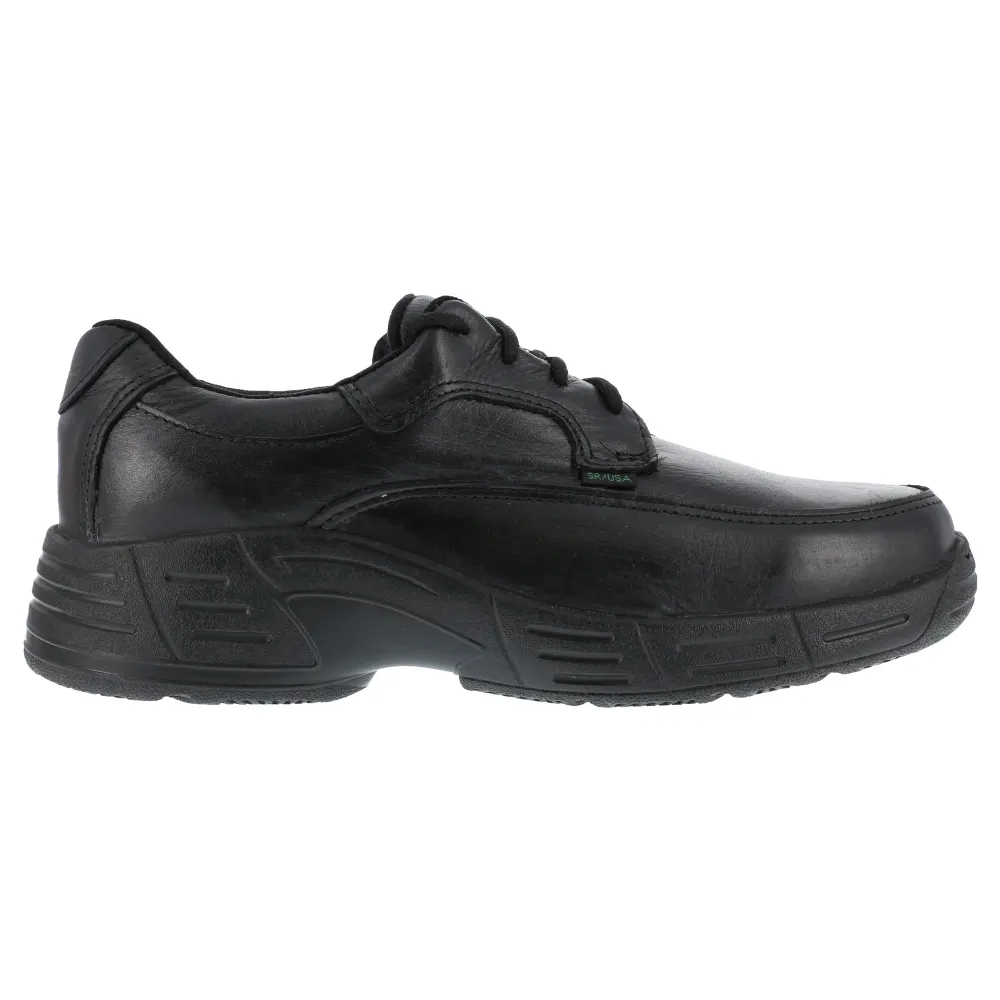 Florsheim FP825 Women's Ulysses 4-Eyelet Moc Toe Oxford - Soft Toe - Black