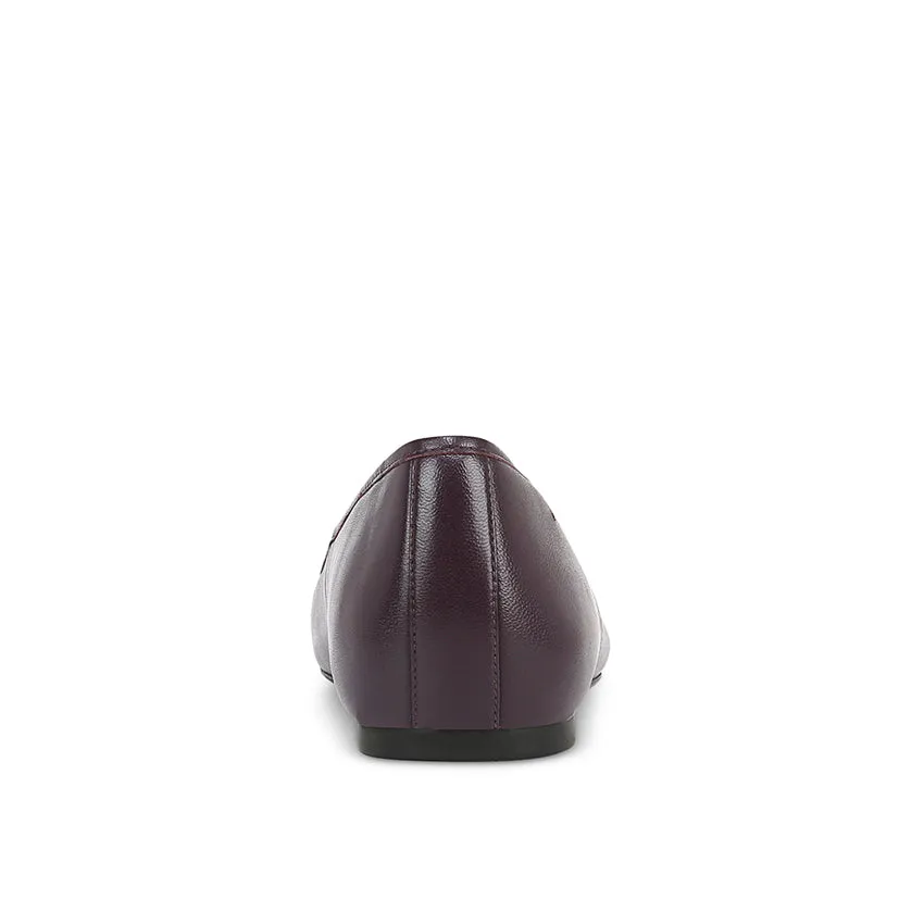 Hyacinth Orinda Women's Flat Shoes - Winter Plum