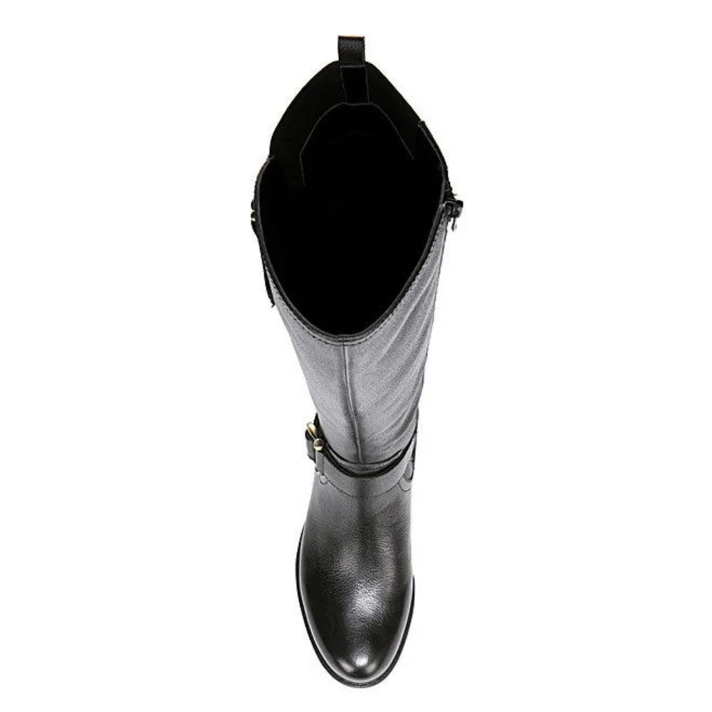 Joylynn Black Wide Calf Naturalizer Boot