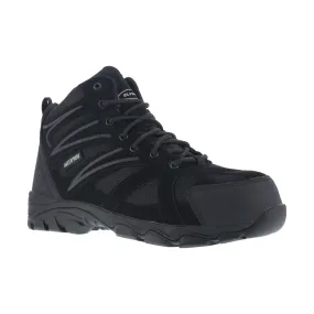 Knapp K5400 Men's Ground Patrol Composite Toe Waterproof Trail Hiker Boots - Black