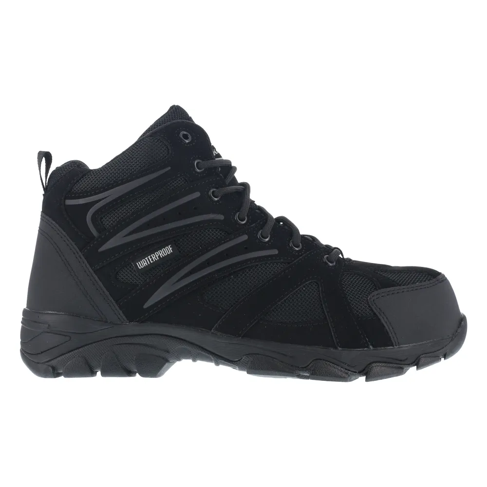 Knapp K5400 Men's Ground Patrol Composite Toe Waterproof Trail Hiker Boots - Black