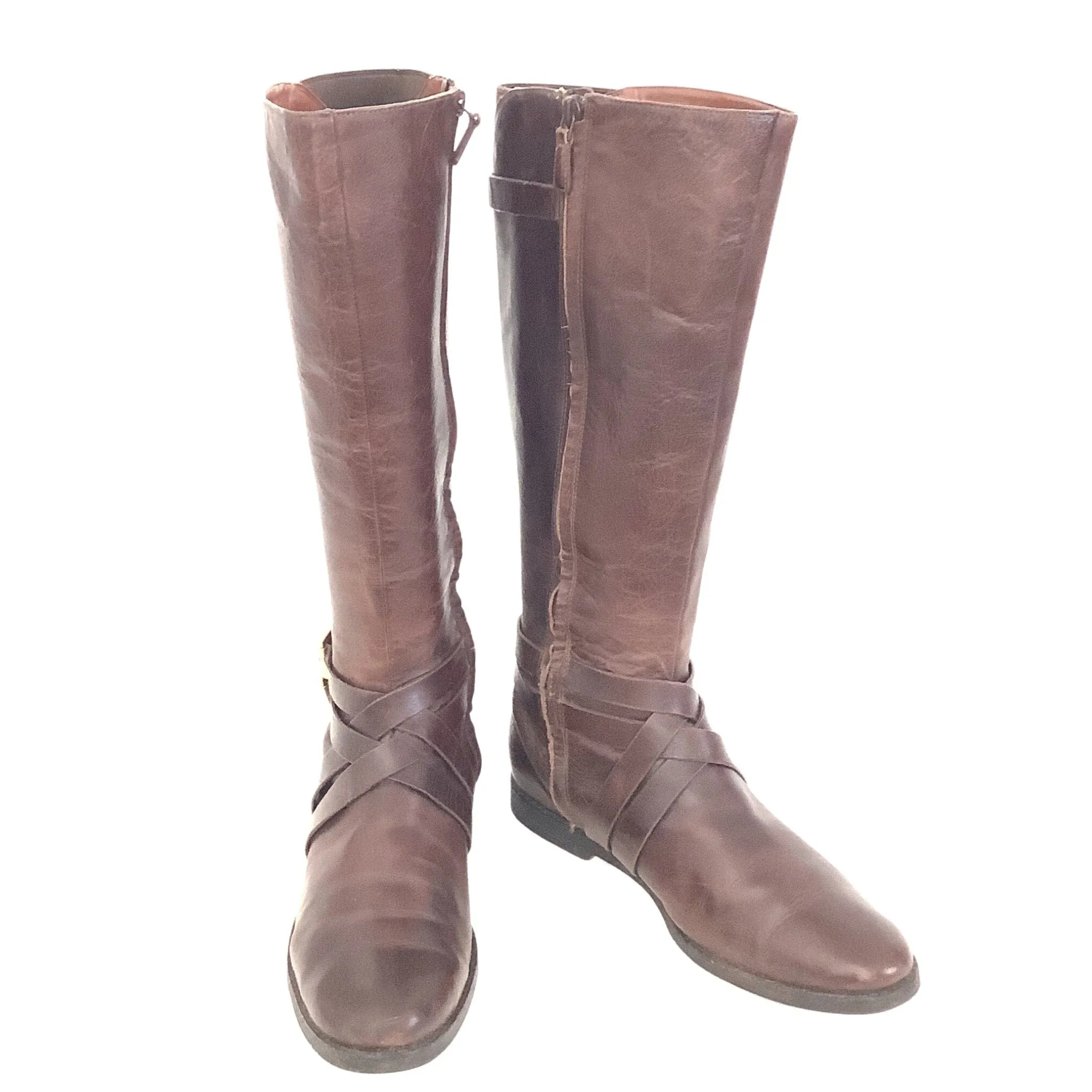 Leather Riding Style Boots
