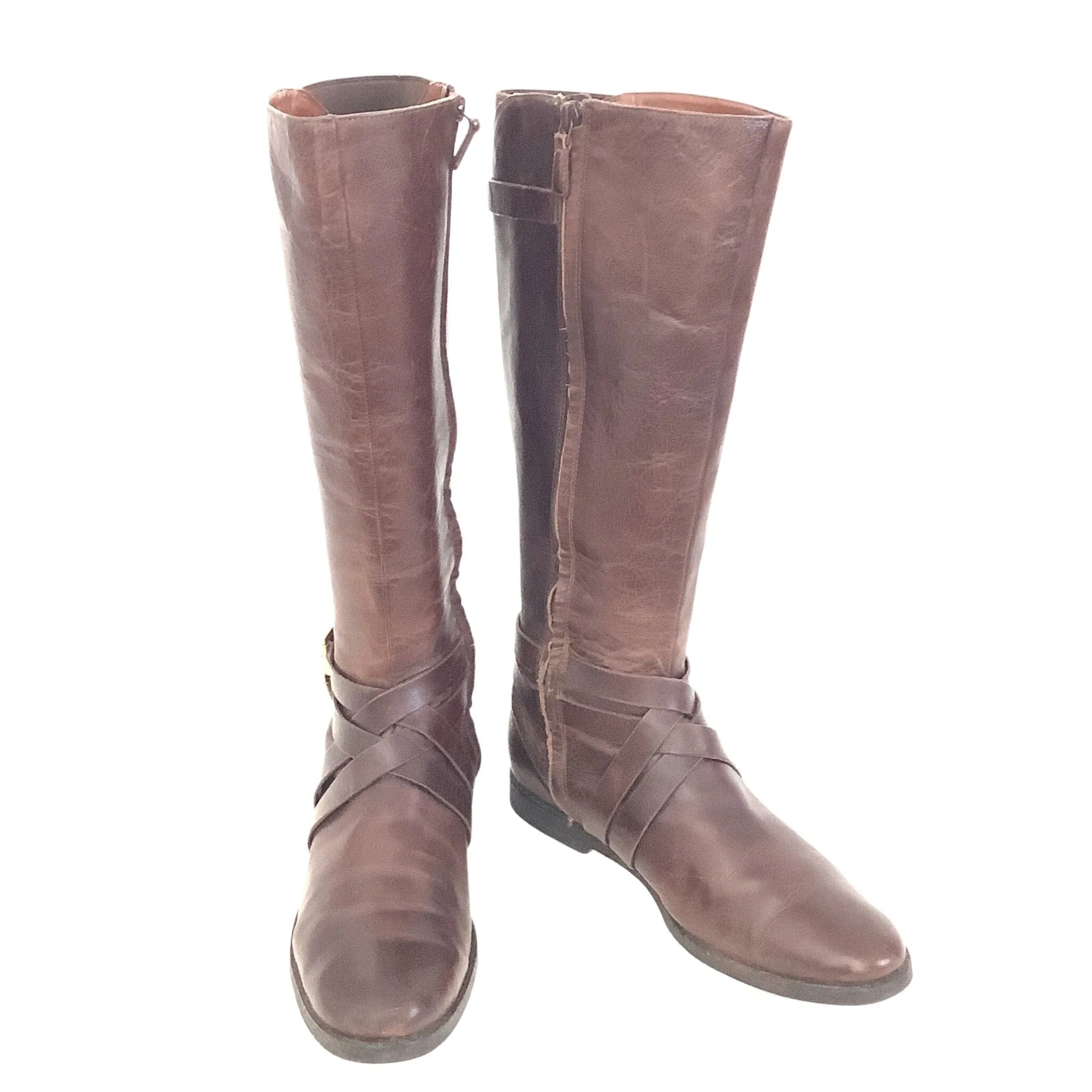 Leather Riding Style Boots