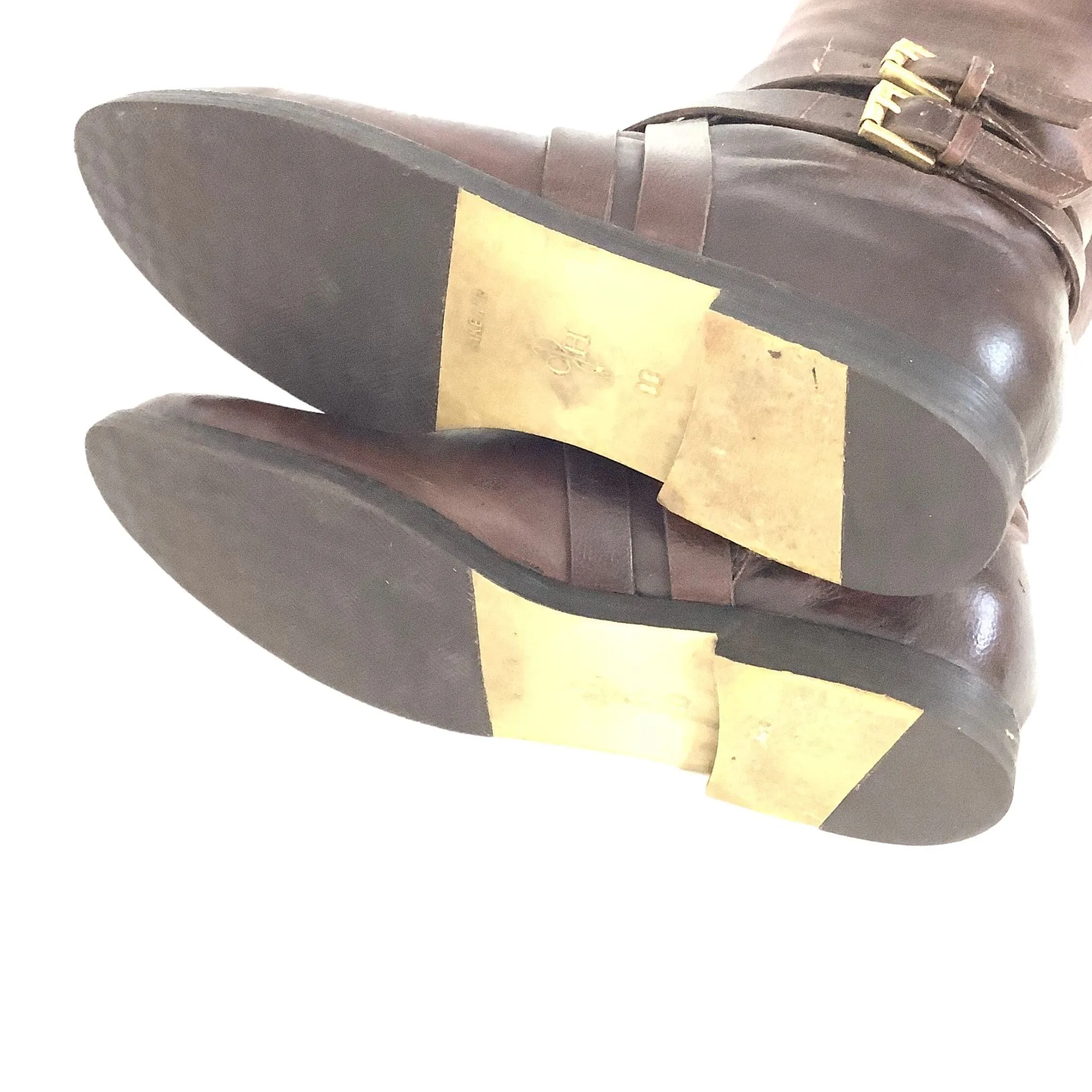 Leather Riding Style Boots