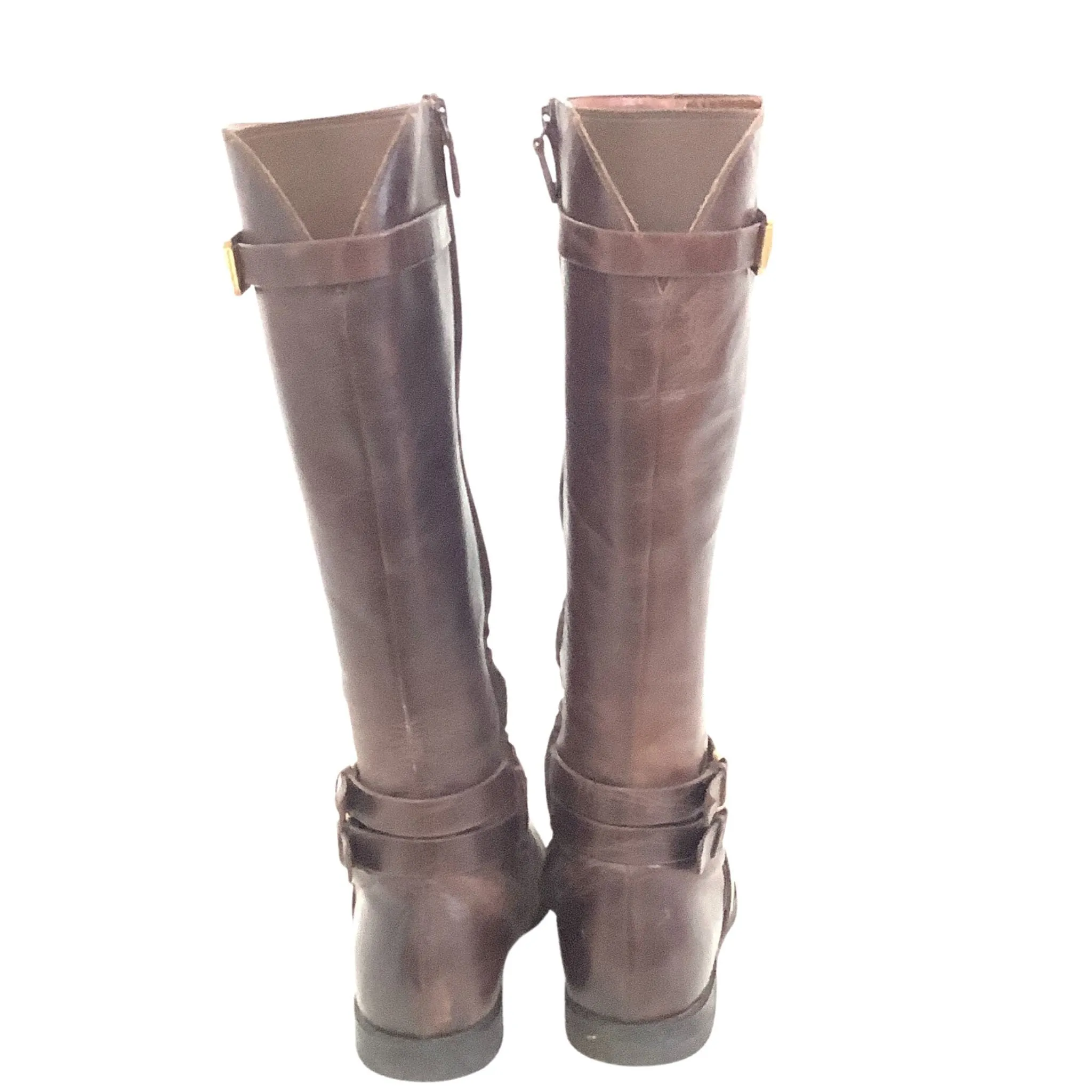 Leather Riding Style Boots