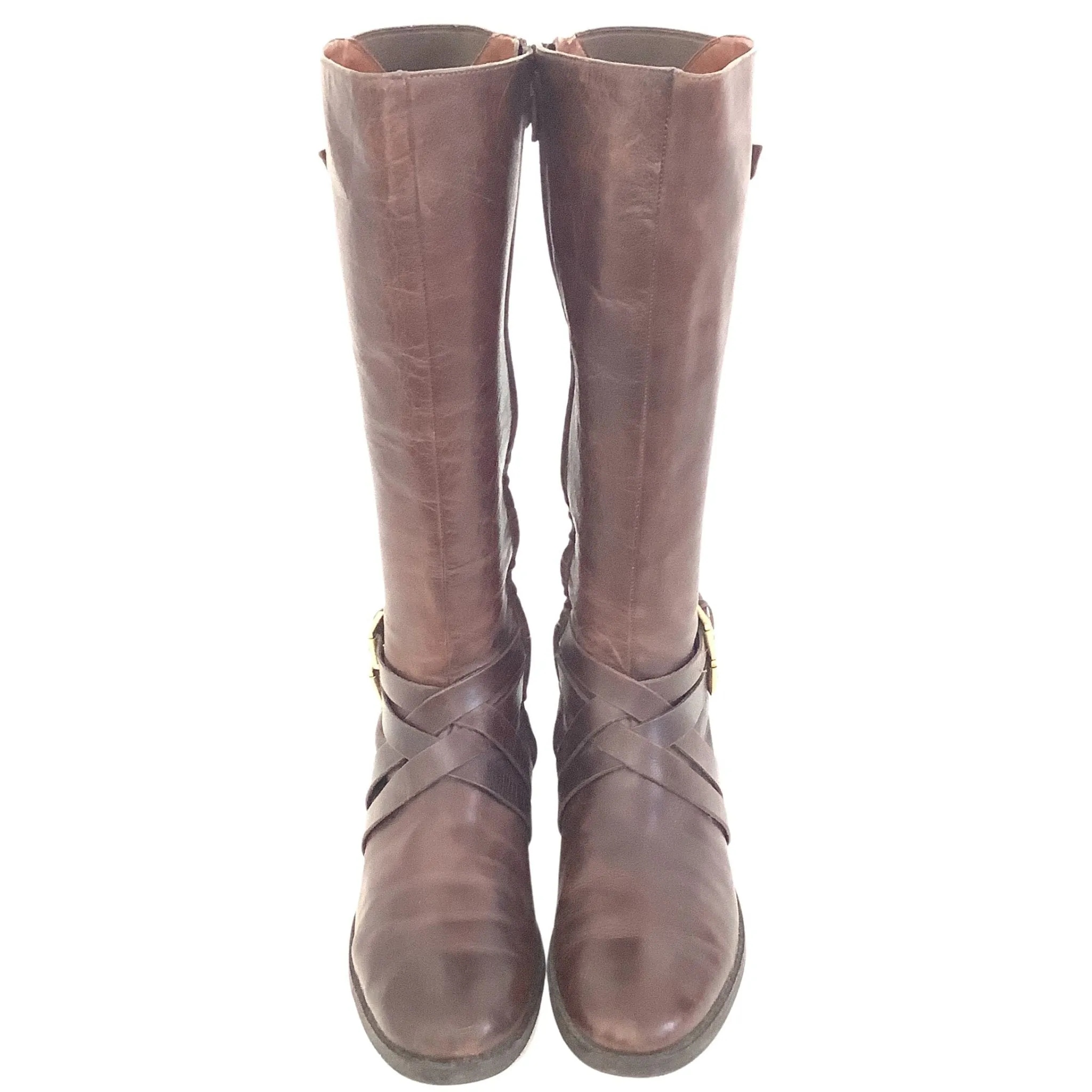 Leather Riding Style Boots