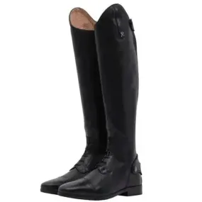 Mark Todd Long Leather Competition Field Riding Boots Laced