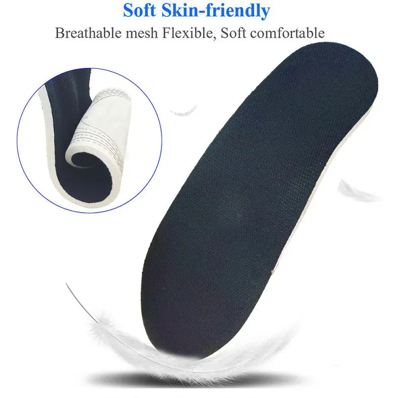 Orthotic Arch Support Insoles for Flatfoot – Cushioned Relief, Foot Comfort