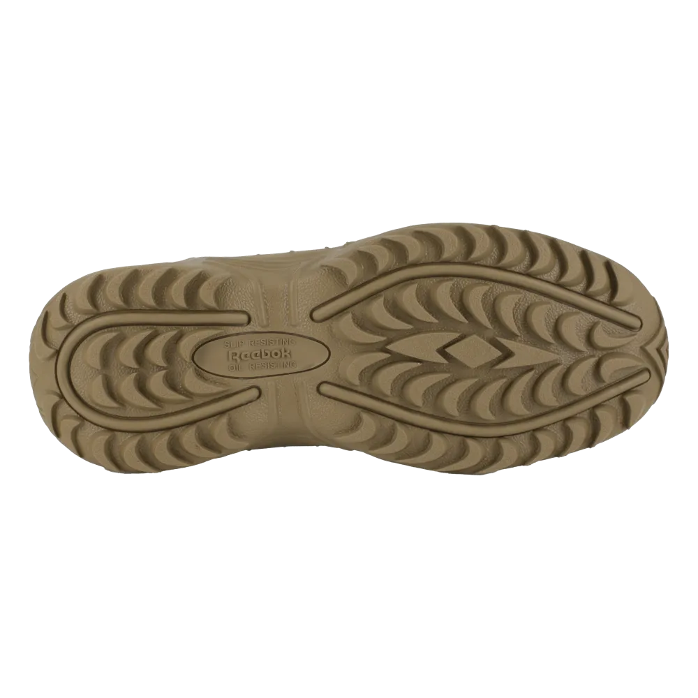Reebok RB894 Women's Rapid Response Composite Toe Tactical Boots - Side Zip - Desert Tan