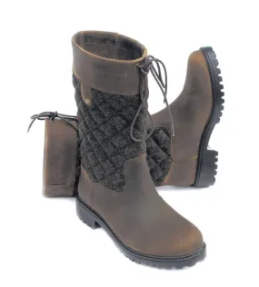 Rhinegold Elite Georgia Tweed Country Boot