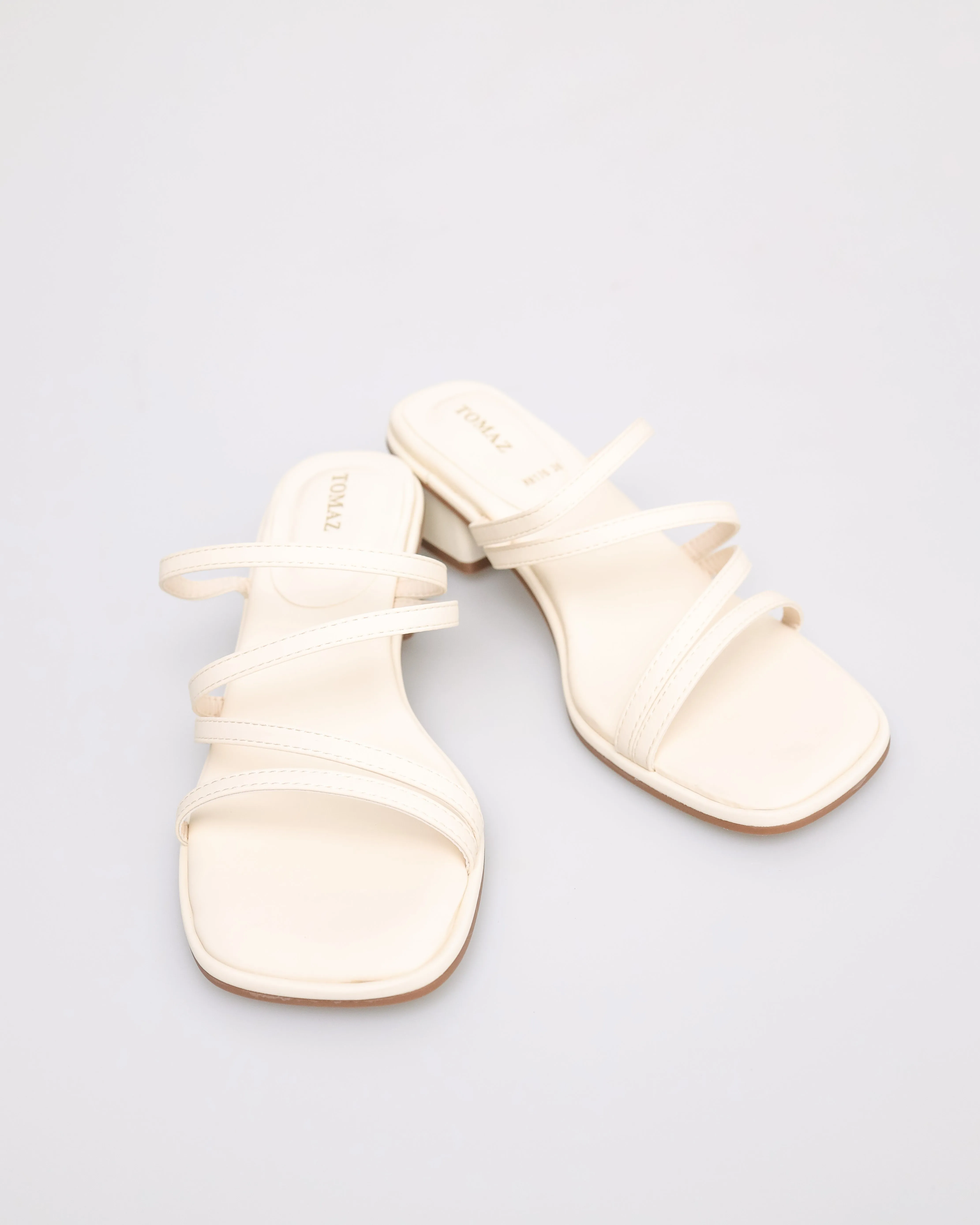 Tomaz NN176 Ladies Strappy Block Heels