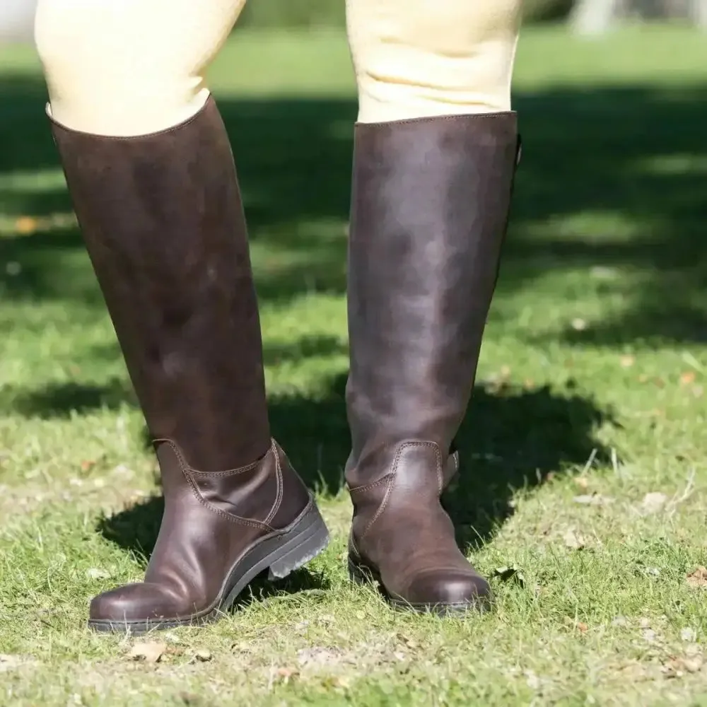 Tuffa Broadland Plus Size Leather Riding Boots
