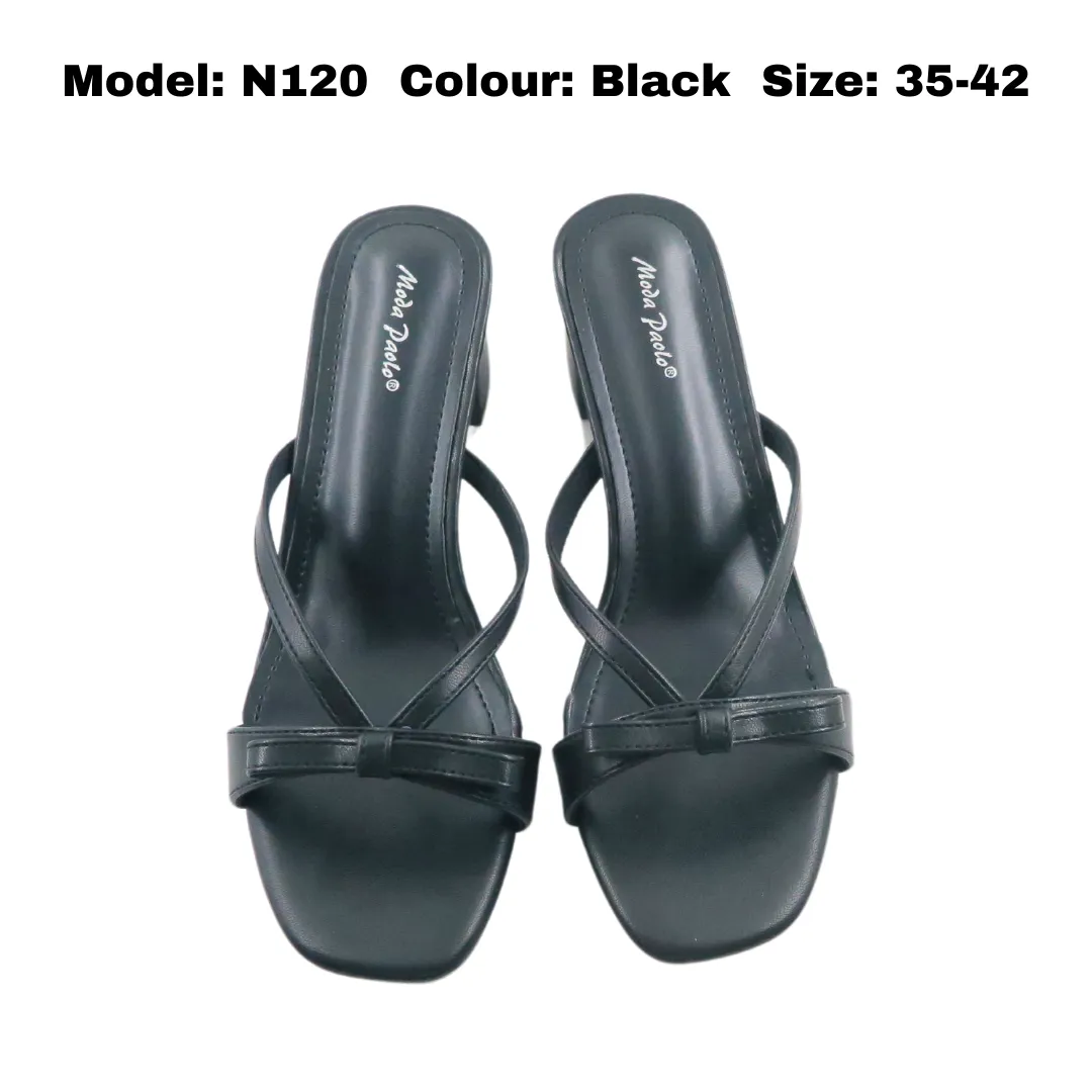 Women Ladies Sandal Block Heels Casual Heels (N120)