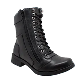 Zipper Biker Boot